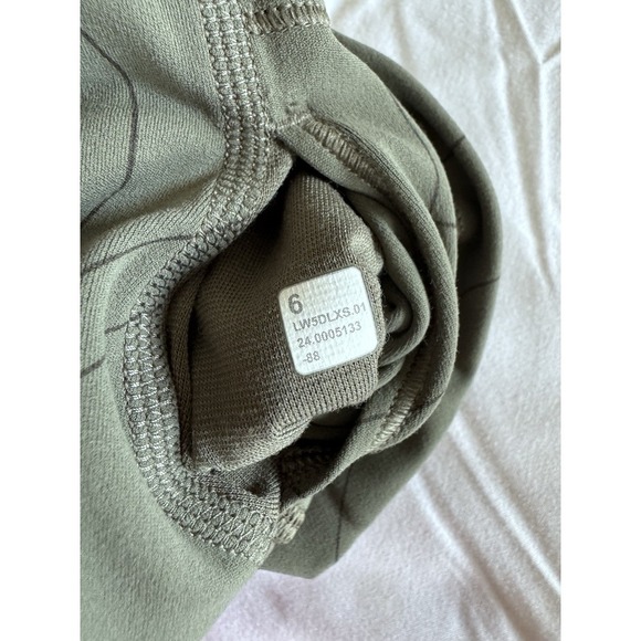 New Lululemon Align HR Pant 25" Size 6 Legging Pant LW5DLXS SYAD Olive NWT - Picture 7 of 11